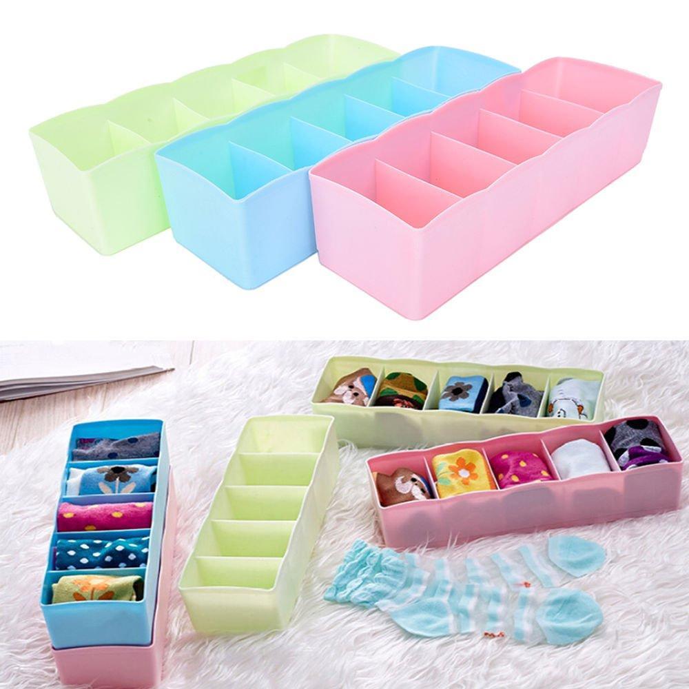 Stay Organized Socks Storage Organizer – Compartment (Pack of 2)