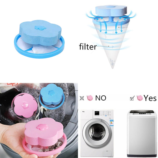 Washing Machine Lint Catcher – Floating Filter Bag for Hair