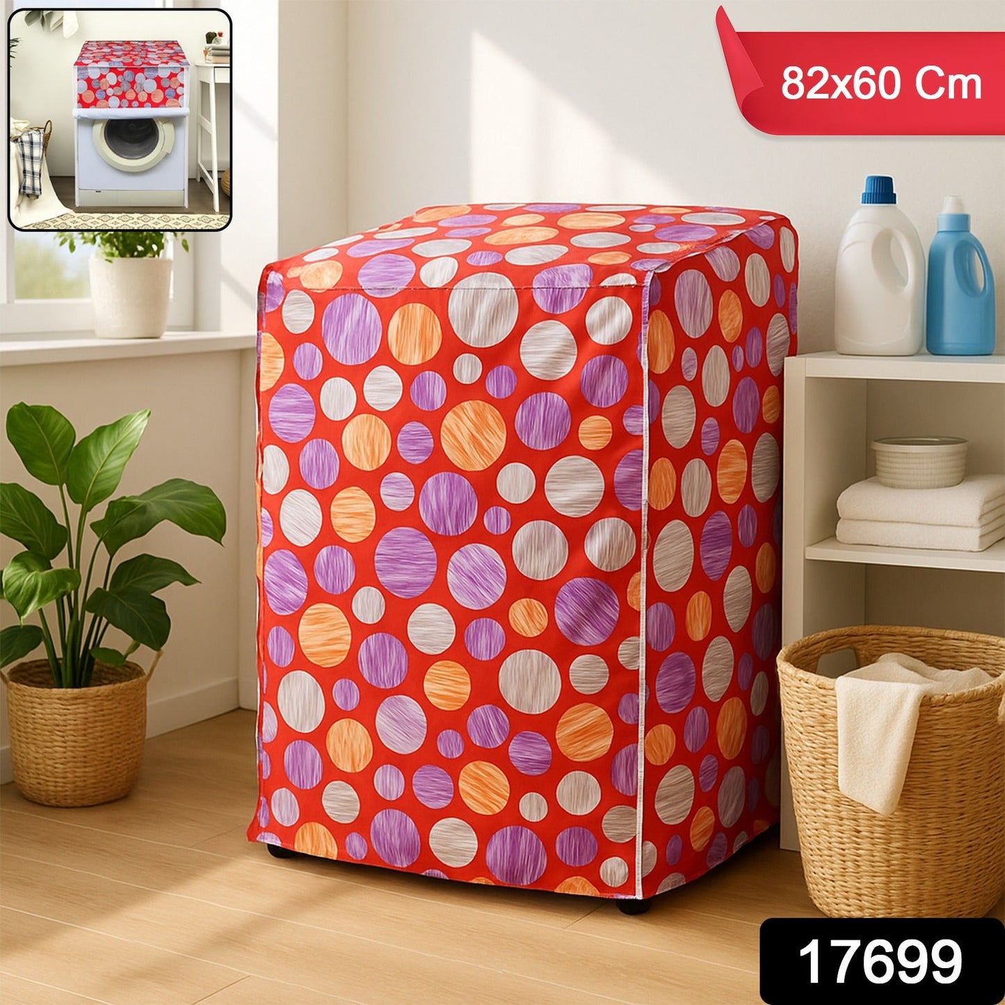 Keeps Fresh & Clean Washing Machine Cover Waterproof – Dustproof - main product view