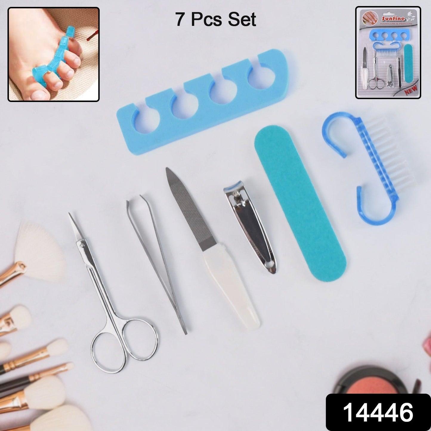 7 in 1 Manicure Tool Kit – Professional Nail & Foot Care Set