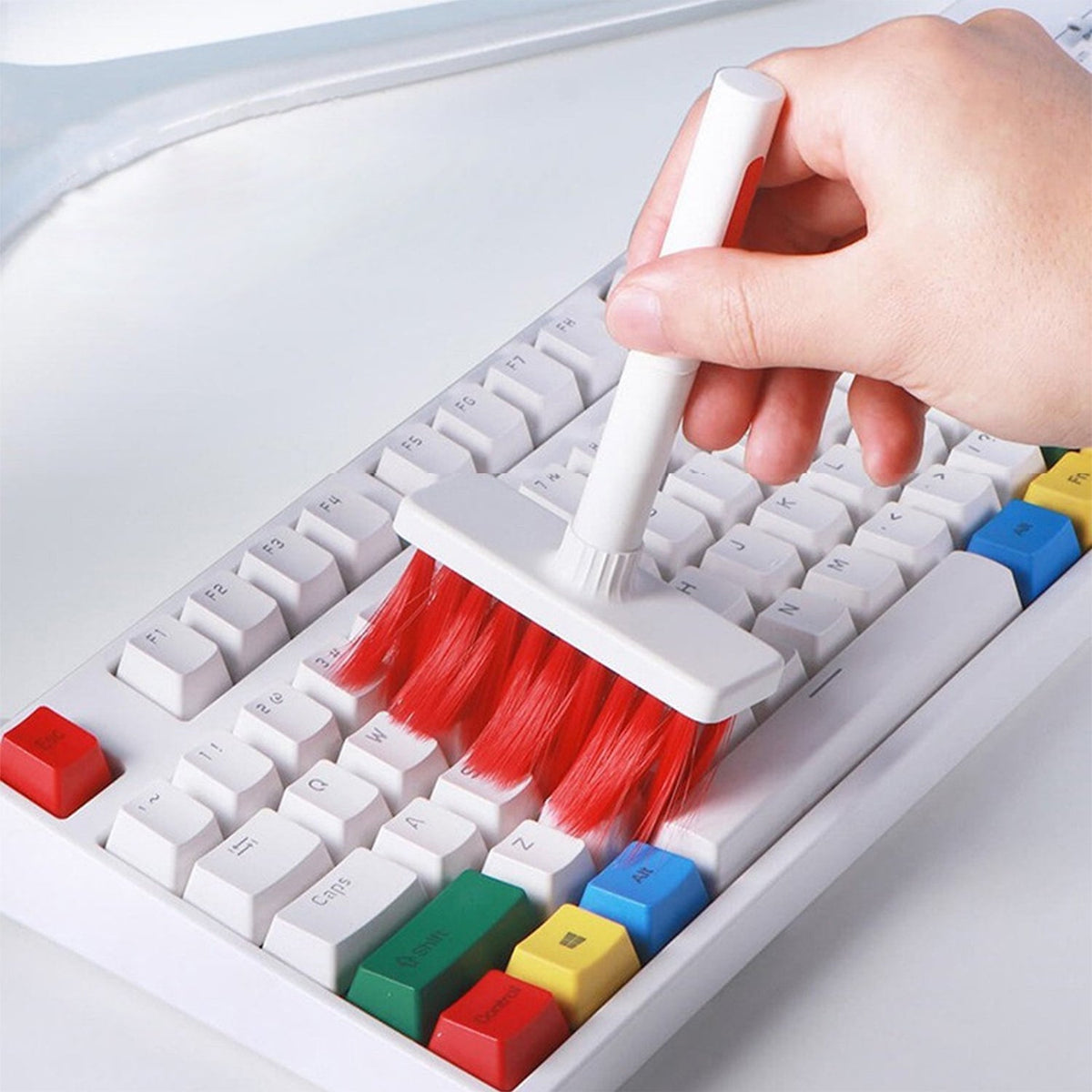 5-in-1 computer cleaning kit with various brushes and tools.