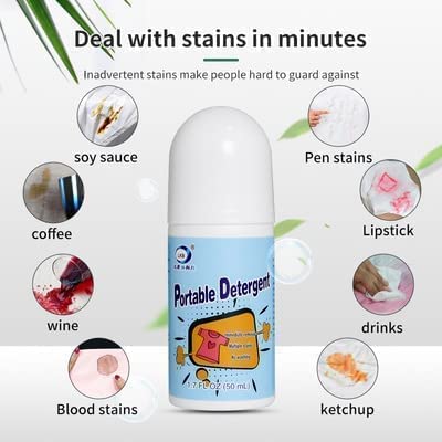Travel-Ready Clothes Stain Remover Roller – Friendly 50ml