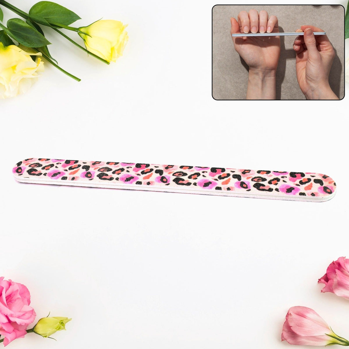 Professional Nail File – Double-Sided for Precise Nail Shaping
