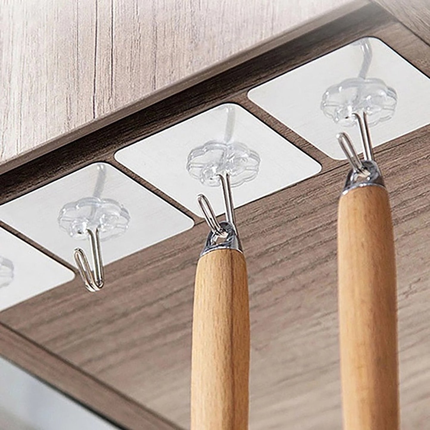 Stainless Steel Adhesive Hooks – Waterproof & Rustproof