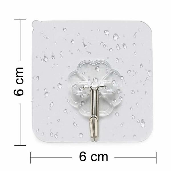 Stainless Steel Adhesive Hooks – Waterproof & Rustproof