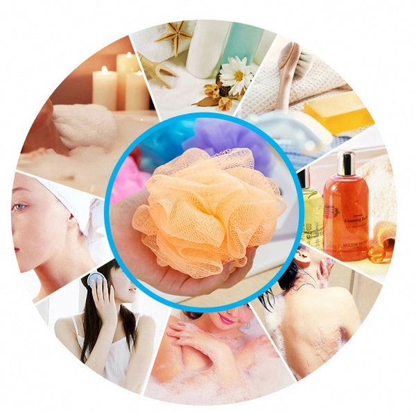 Bath Loofah – Gentle Body Scrubber for Men & Women | Mini Bubbles