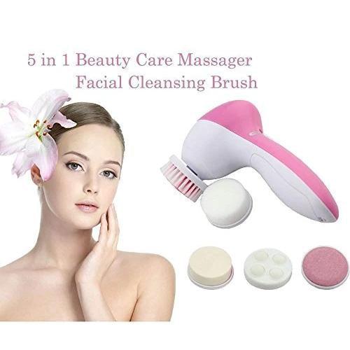 Facial Massager – 5-in-1 Body Cleanser & Exfoliator | VelvaBloom