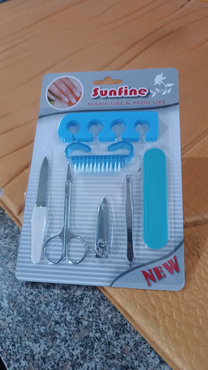 7 in 1 Manicure Tool Kit – Professional Nail & Foot Care Set