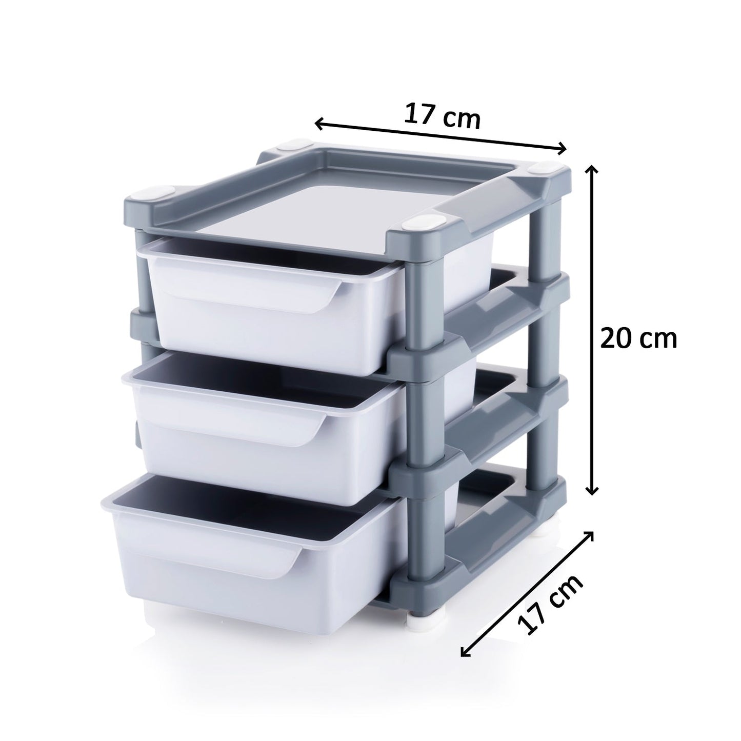Stay Organized Makeup Organizer Drawer – 3-Layer Compact