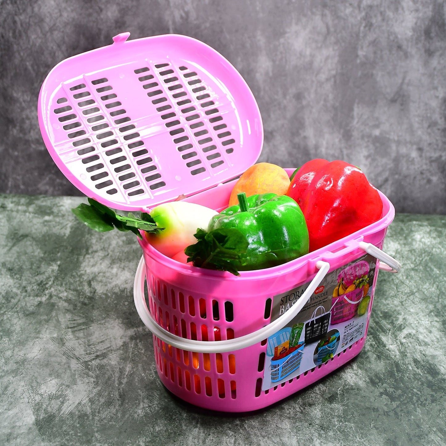 All-in-One Basket – Small Storage & Picnic Utility