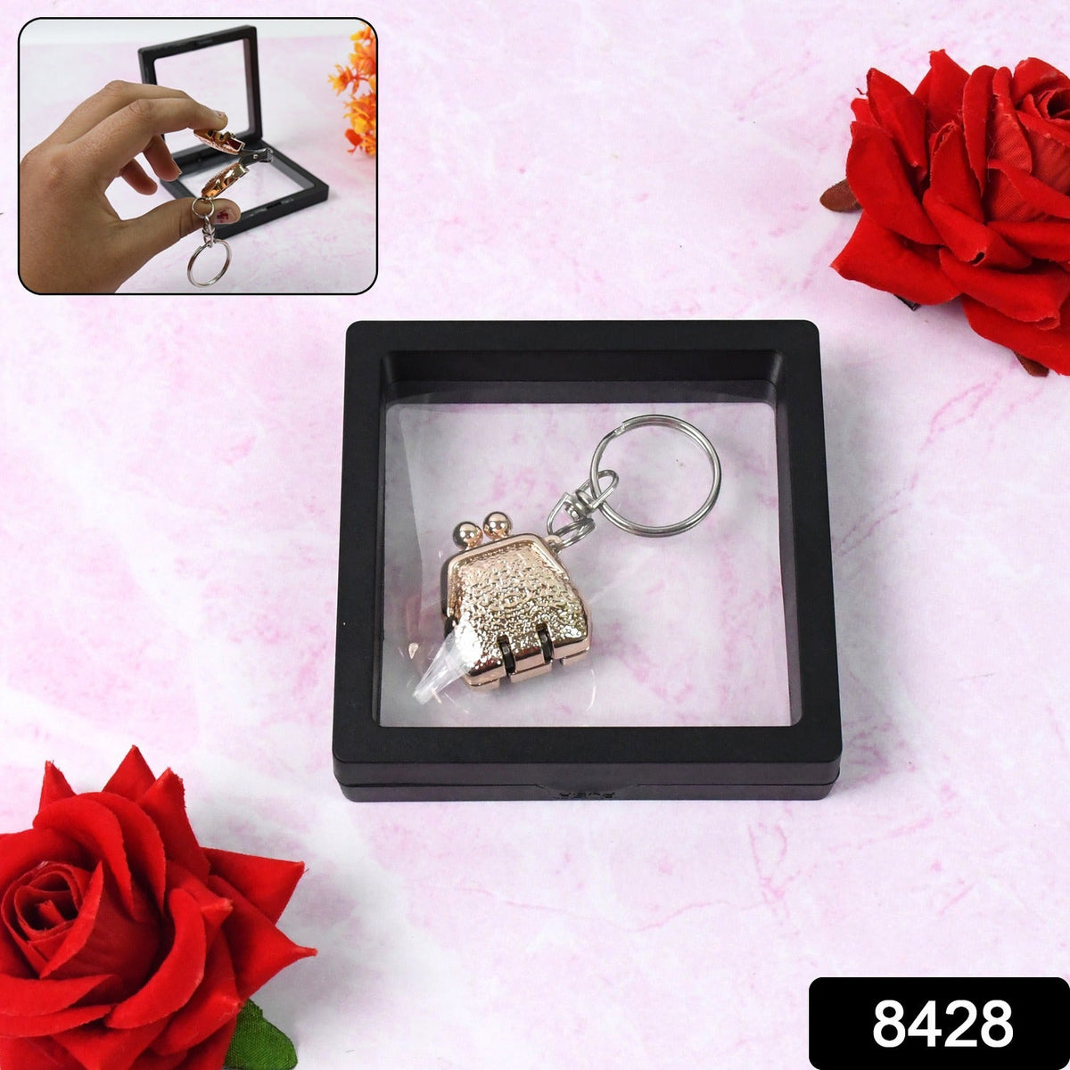 Nail Clipper Keychain – Compact 3D Floating Frame