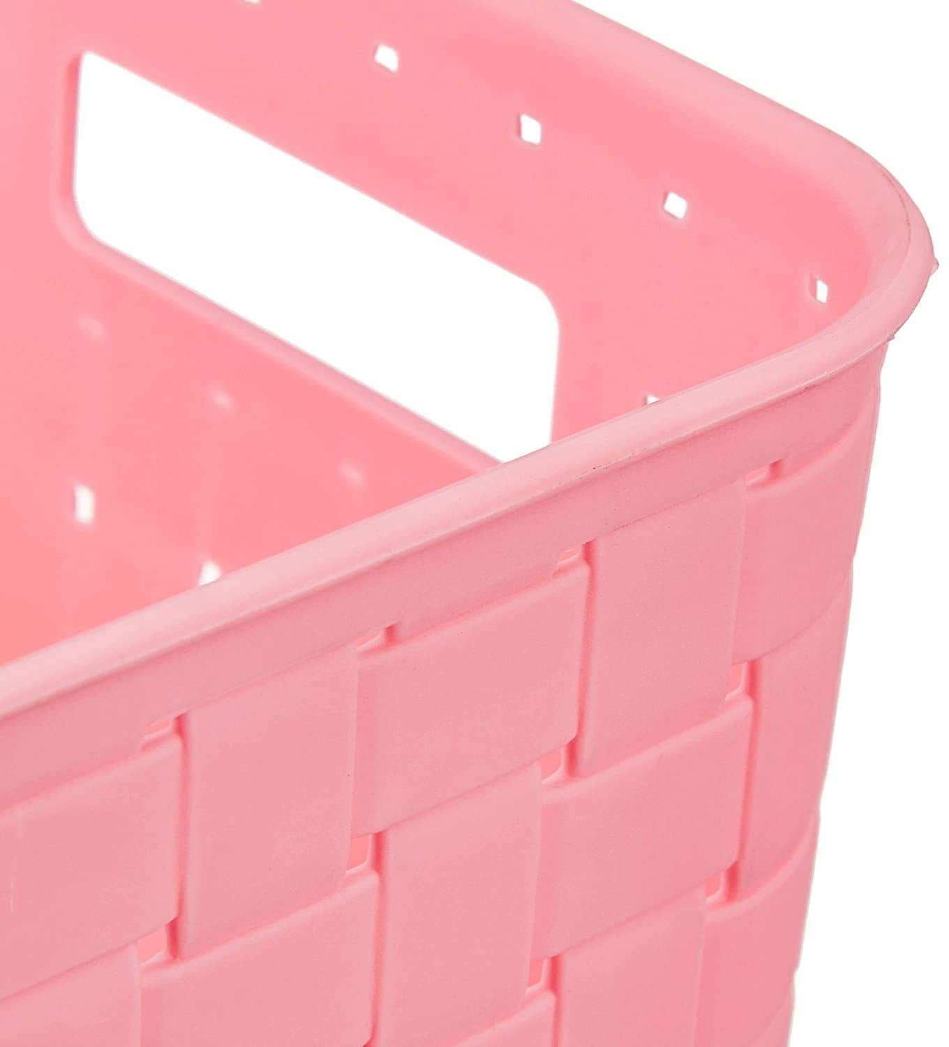 Stay Organized Storage Baskets Set – Food-Grade Plastic, Sky