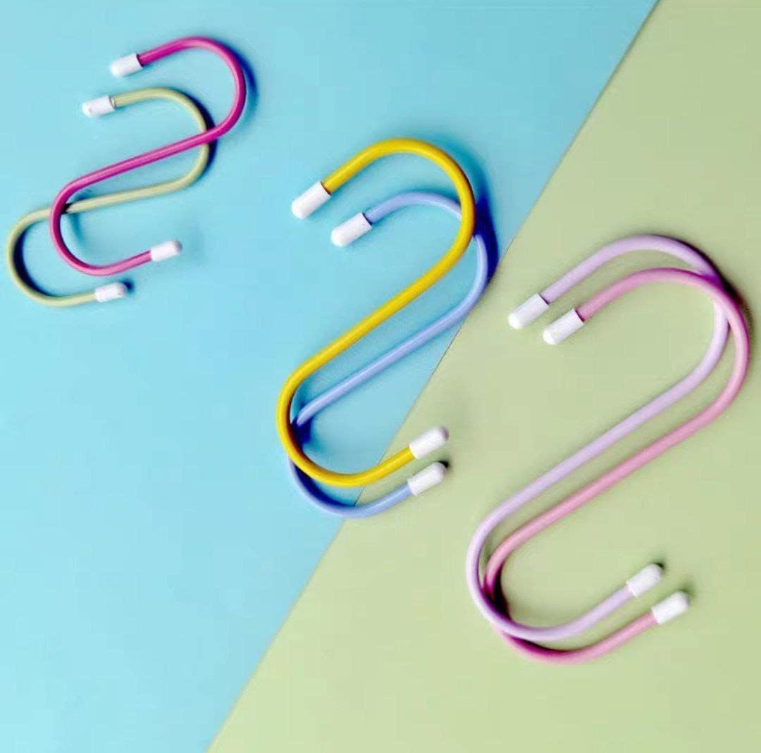 Heavy-Duty S Hooks Metal – Hanging Hooks (6 Pcs)