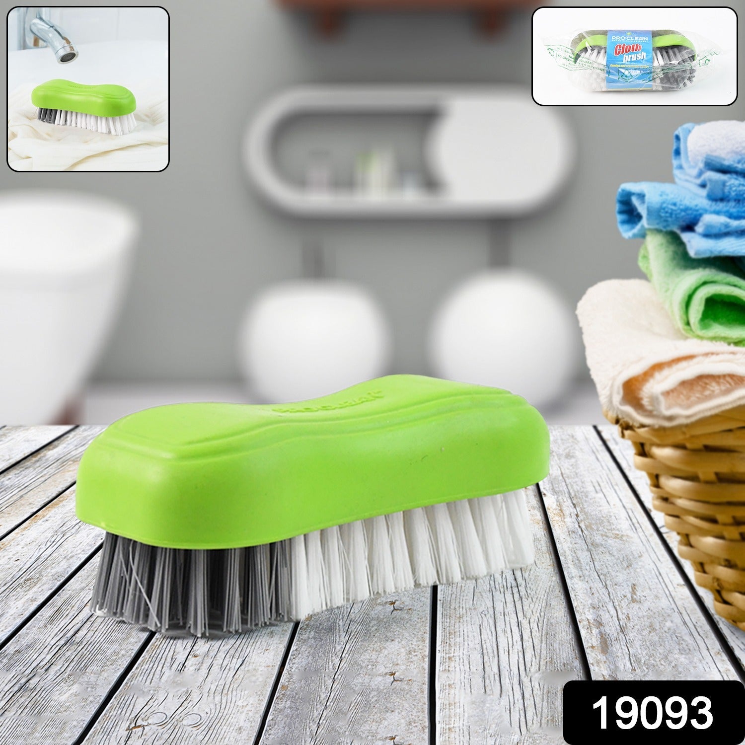 All-in-One Cloth Washing Brush – Durable Laundry Scrubbing - main product view