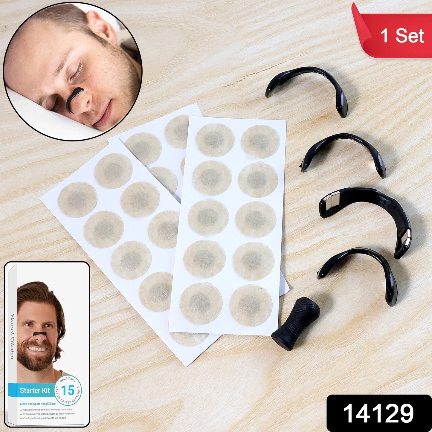 Nasal Strip Starter Kit – Boost Oxygen & Reduce Snoring Comfortably