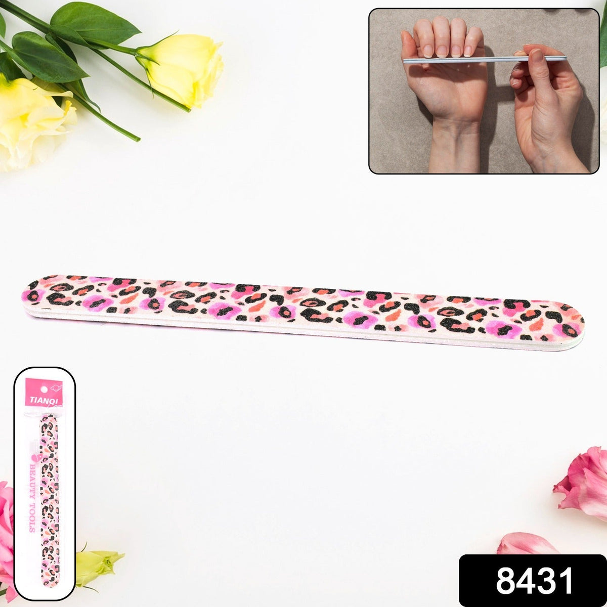 Professional Nail File – Double-Sided for Precise Nail Shaping