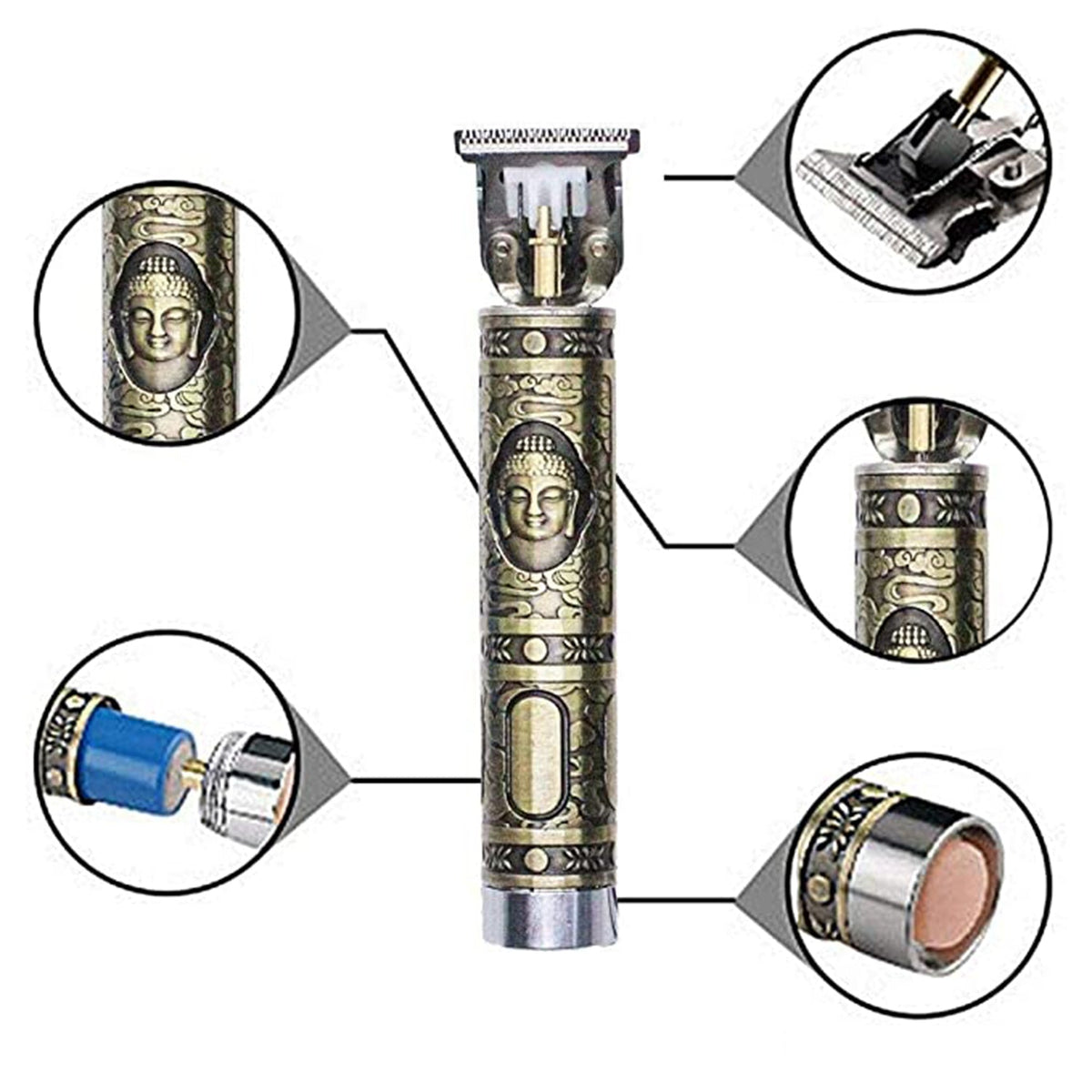 Hair Trimmer for Men – Professional Cordless Clipper