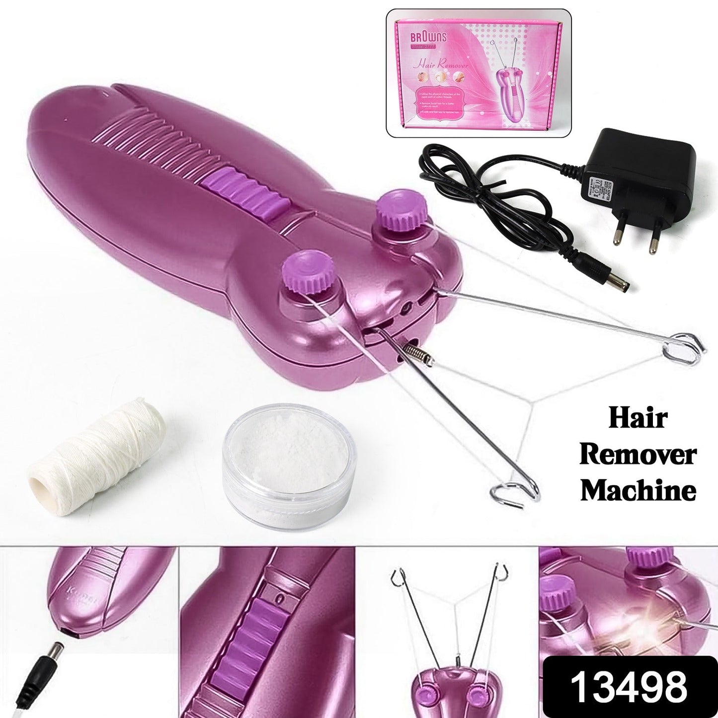 Electric Facial Hair Remover – Gentle & Smooth Skin | Velvet Wellness