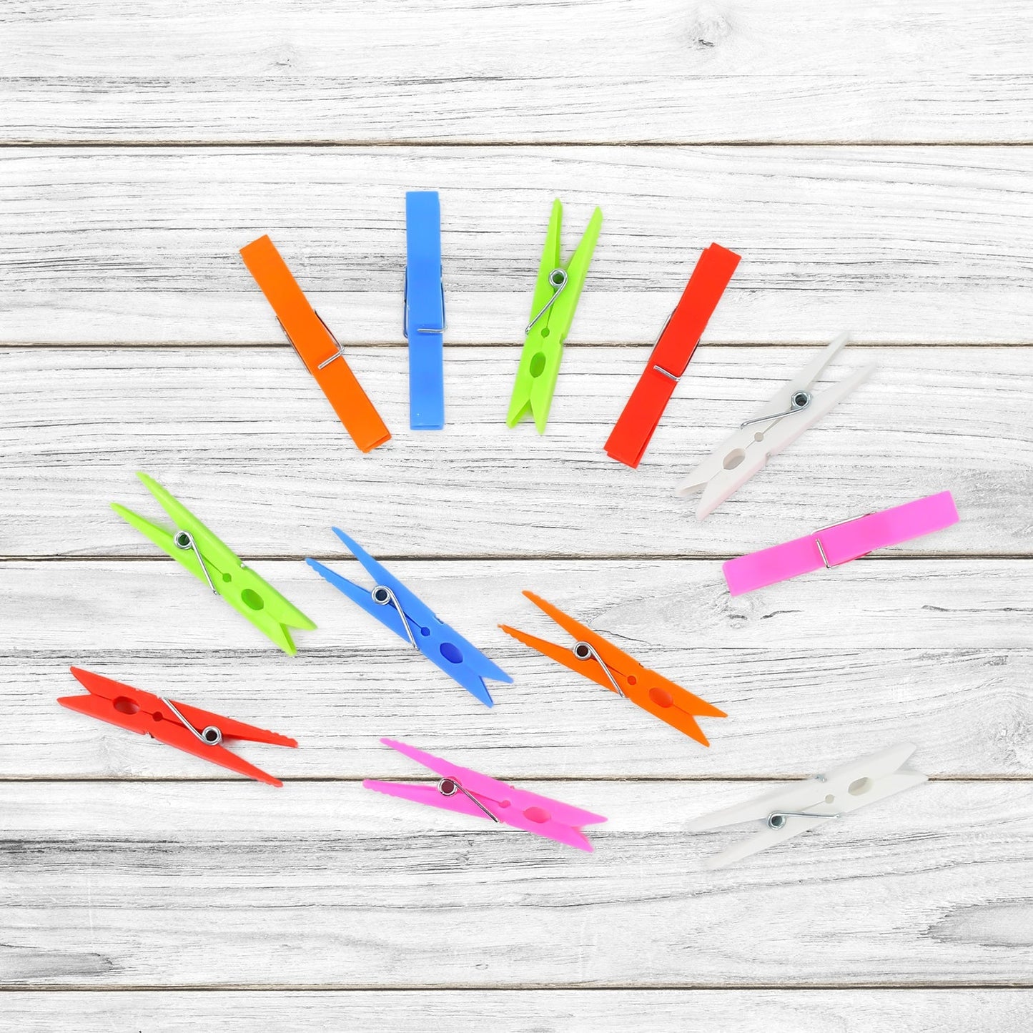 Heavy-Duty Plastic Clothes Clips – 144Pc Laundry Pegs