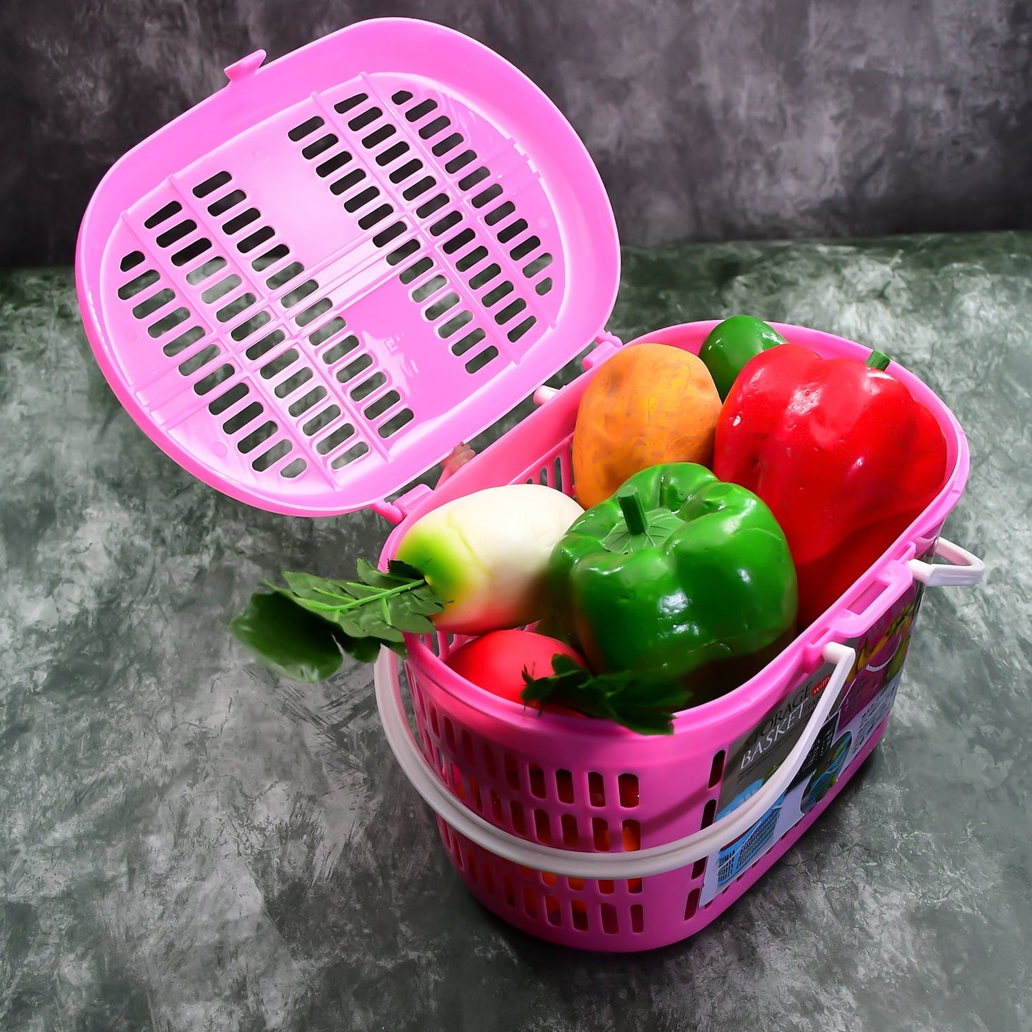 All-in-One Basket – Small Storage & Picnic Utility