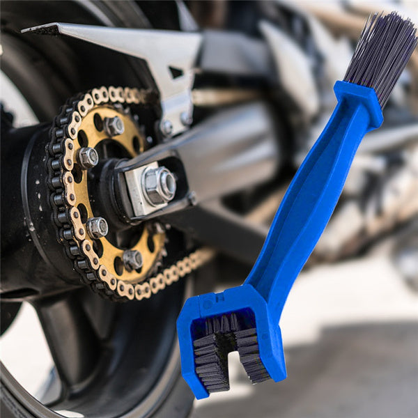 Complete set of Motorbike Chain Cleaner tools from.