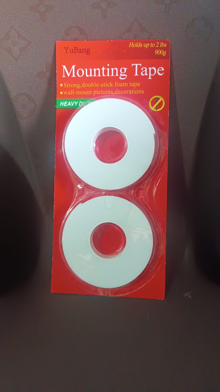 Double Sided Foam Mounting Tape – Strong Adhesive, 2 Pcs Set | TapeHub