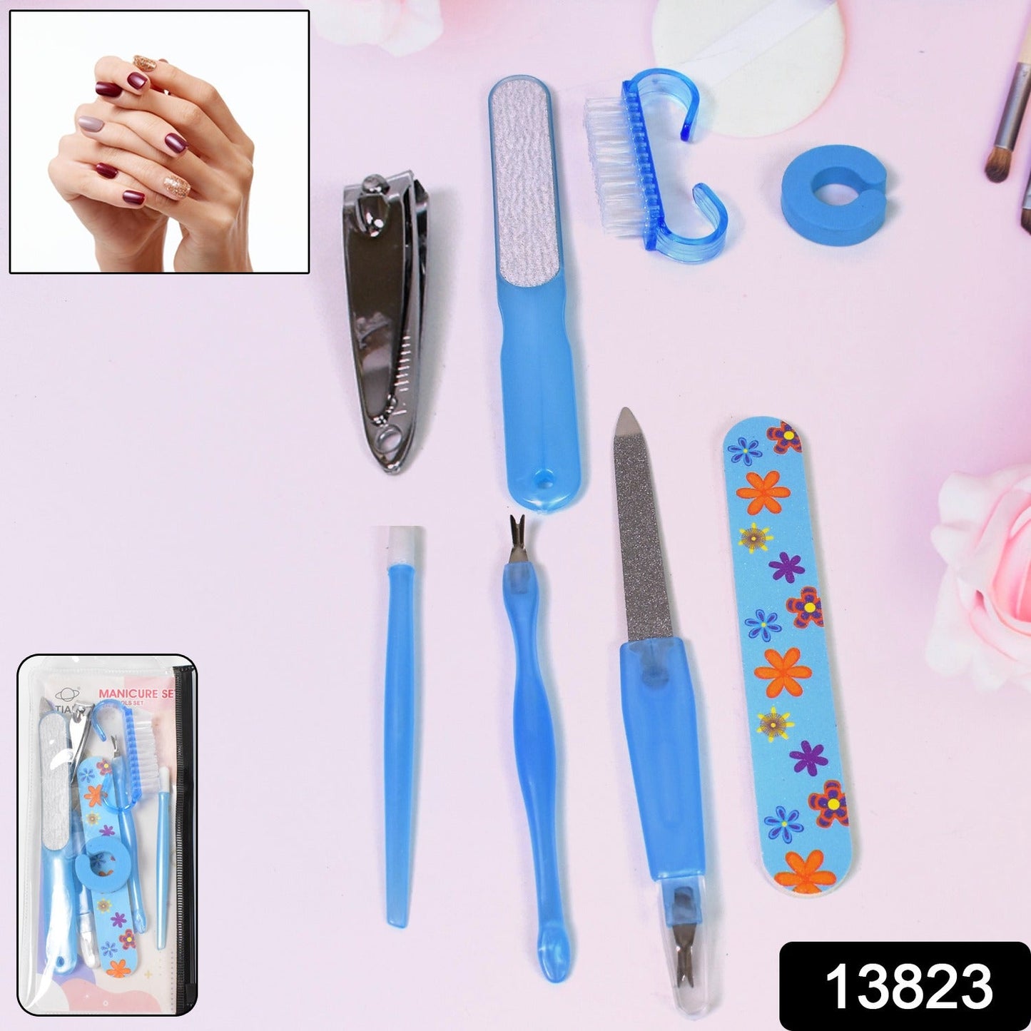 Manicure Set – 8-in-1 Nail & Foot Care Kit | ToolMate Pro