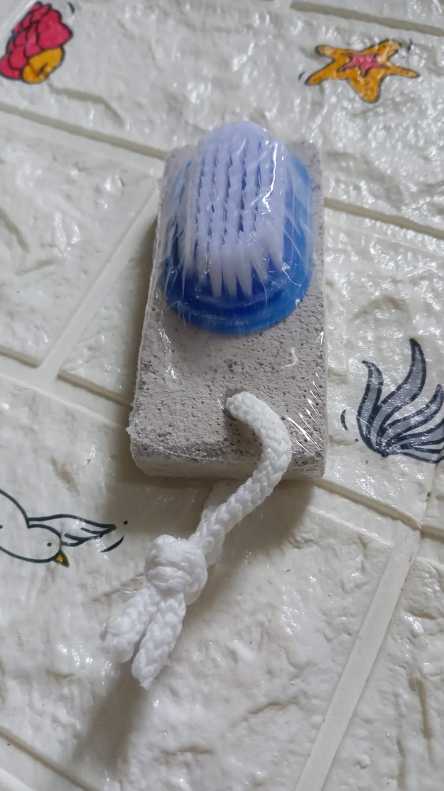 Pumice Stone Foot Scrubber – Dual-Action Brush | XcelCraft