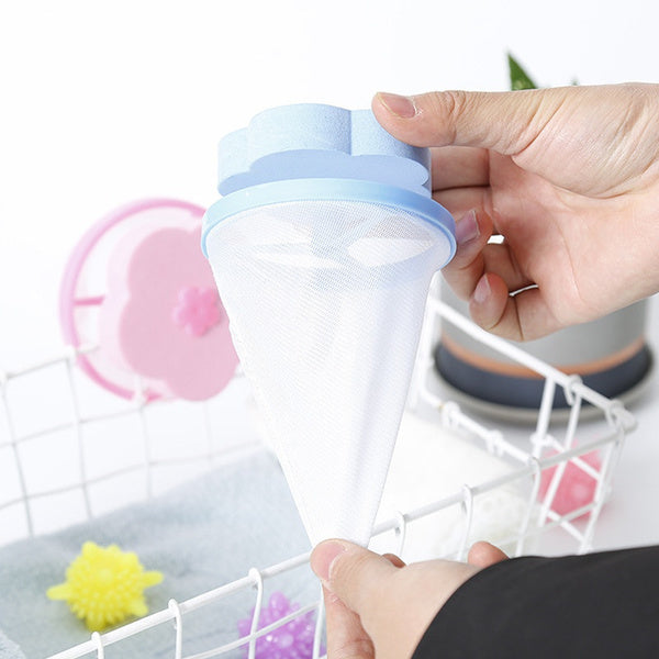 Washing Machine Lint Catcher – Floating Filter Bag for Hair