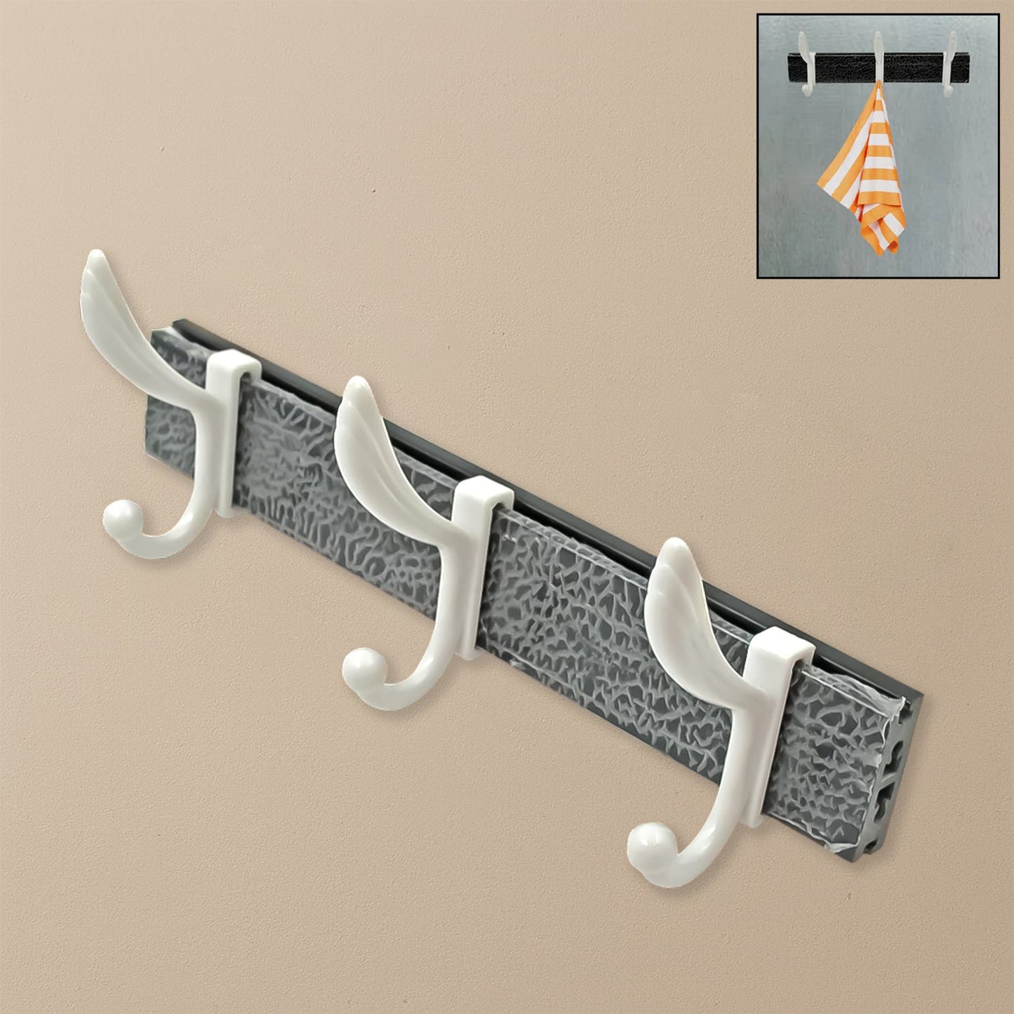 Clutter-Free Storage Wall Mounted Coat Rack – Hooks
