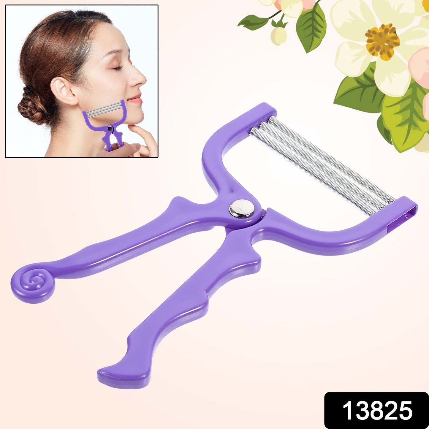 Facial Hair Remover Threading Tool – Precise & Portable | Calm & Curl