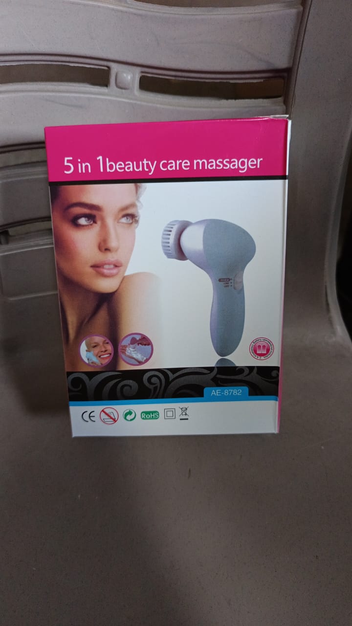 Facial Massager – 5-in-1 Body Cleanser & Exfoliator | VelvaBloom