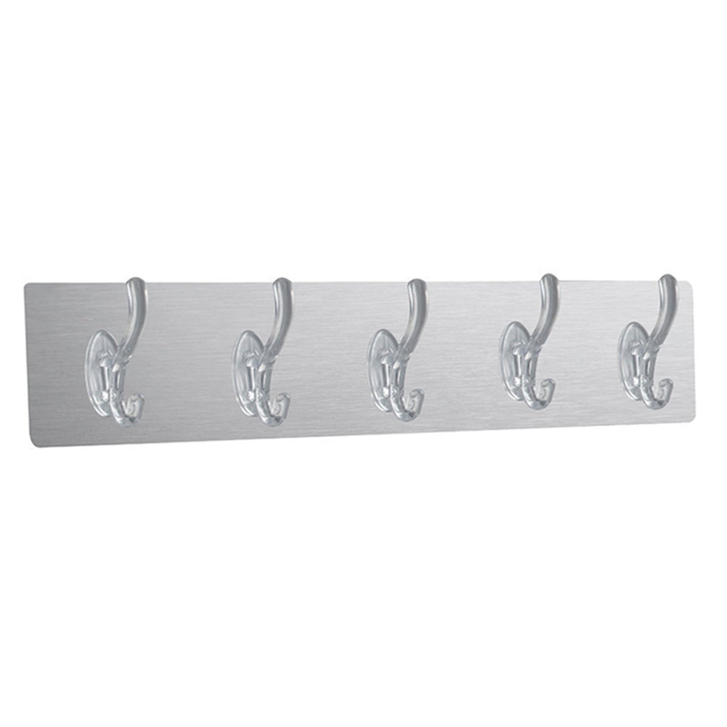 Heavy-Duty Adhesive Wall Hooks – Transparent & 5 Pc