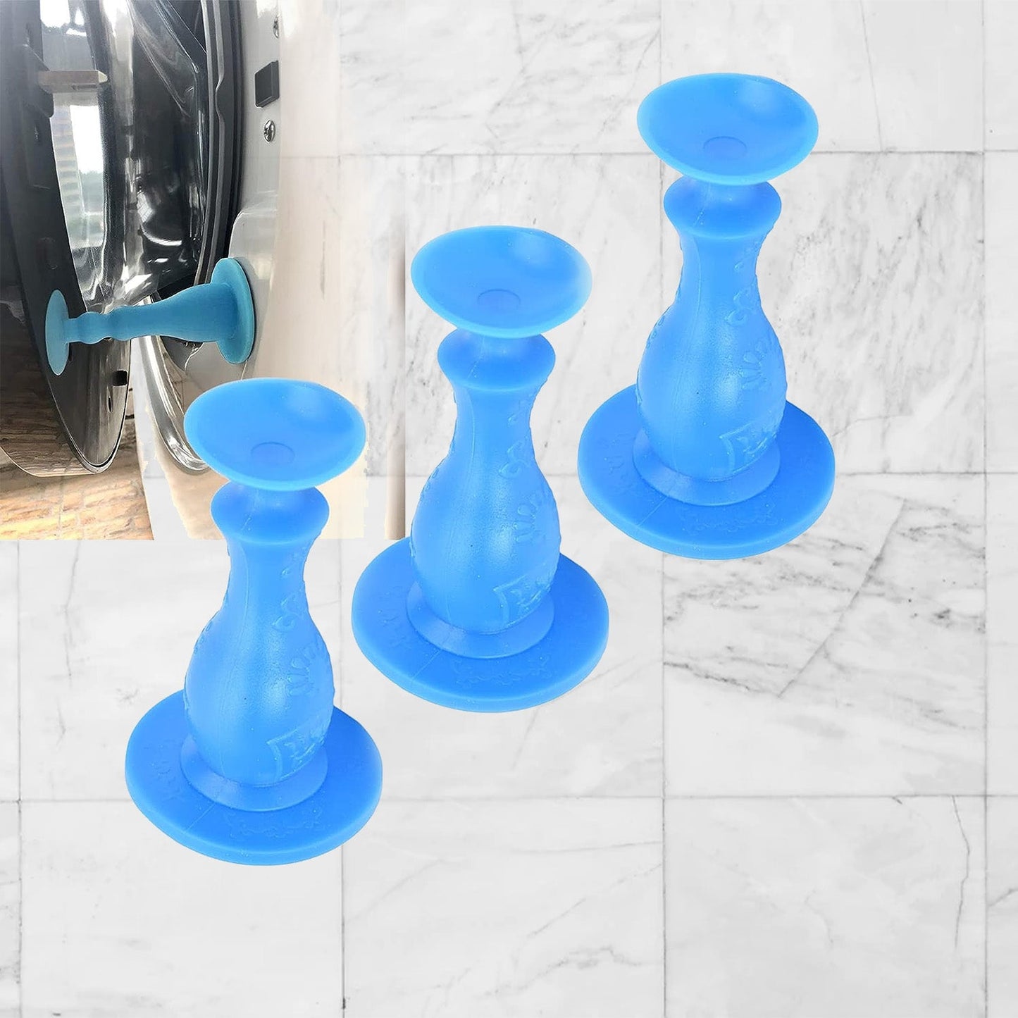 Clutter-Free Storage Washer Door Stopper – Rubber Front Load