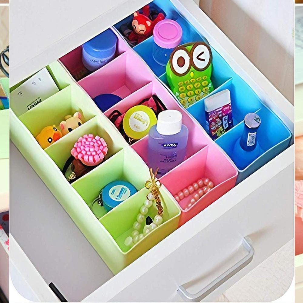 Stay Organized Socks Storage Organizer – Compartment (Pack of 2)