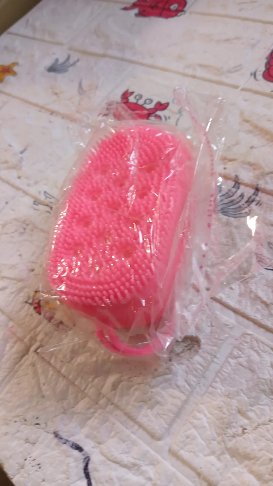 Silicone Bath Brush – Dual-Sided Body Scrubber | Velvet Wellness