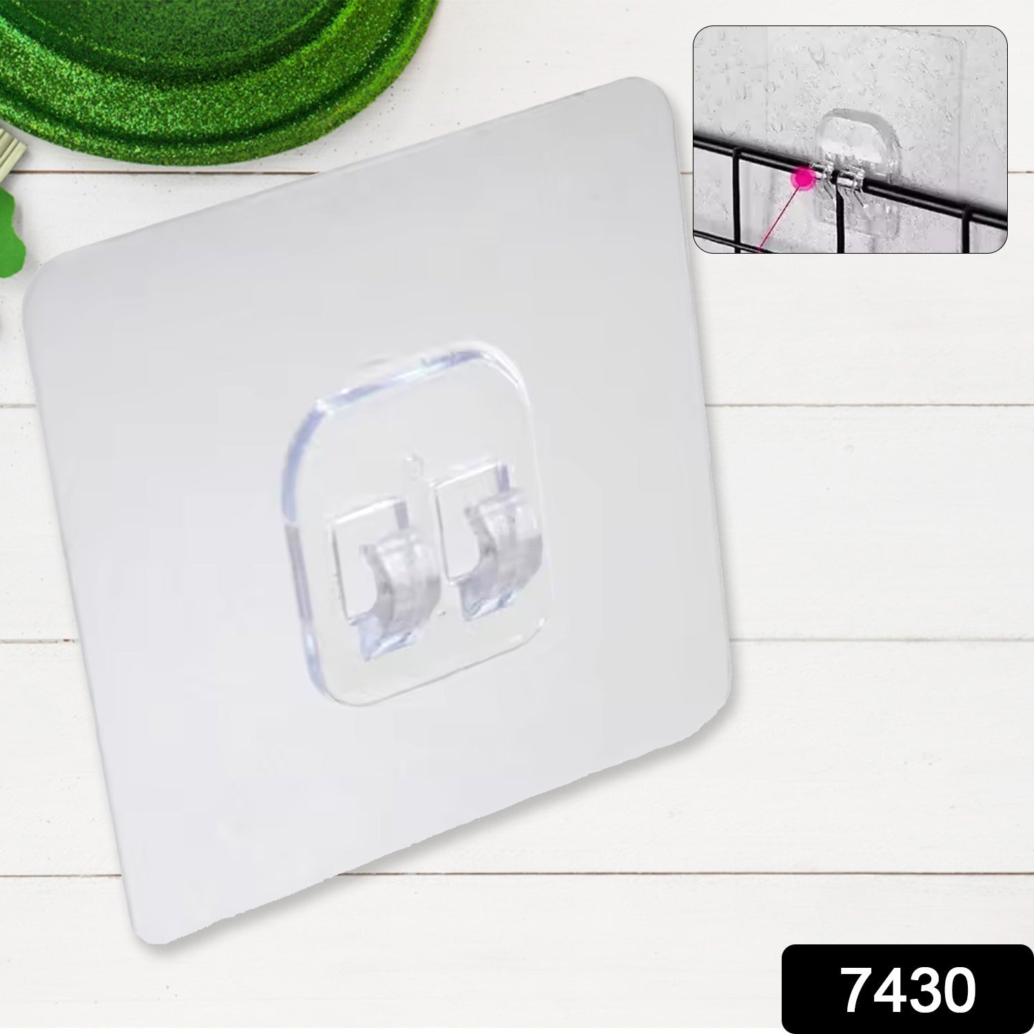 Self-Adhesive Wall Hook – Strong & Waterproof - main product view