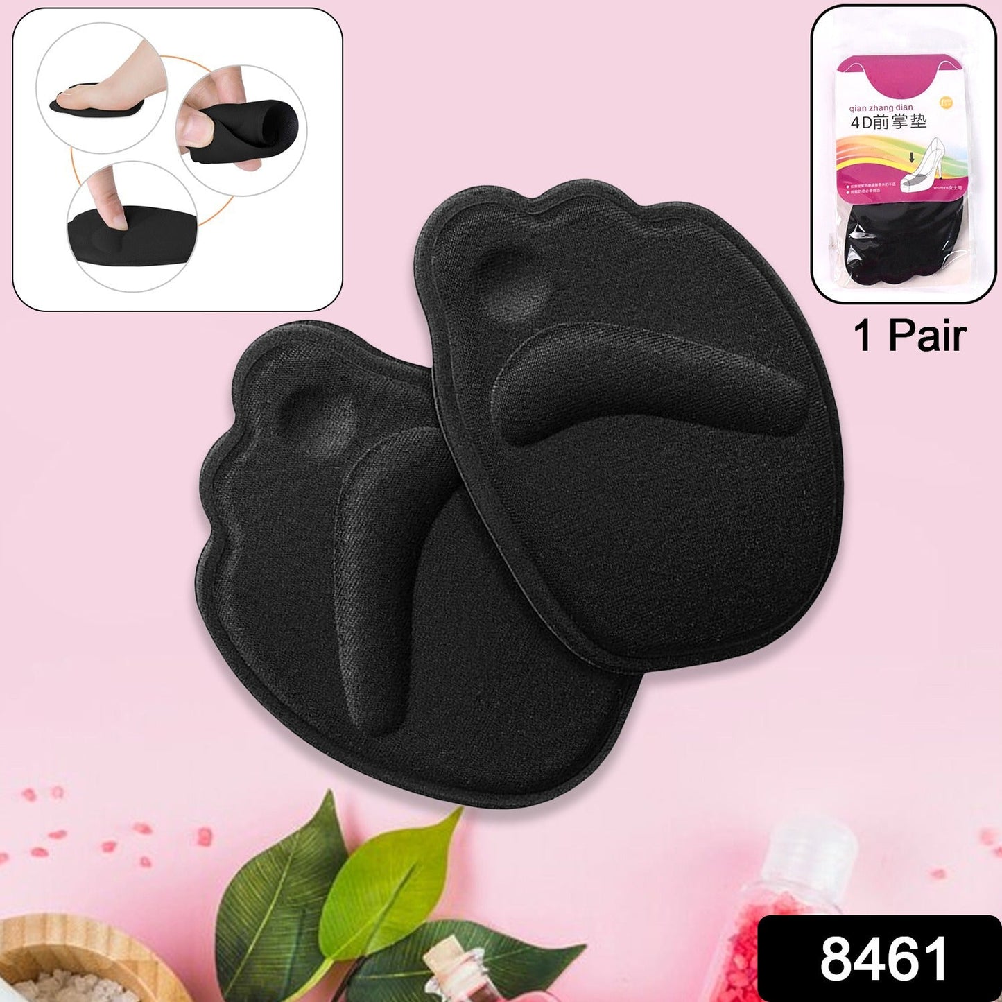 Heel Cushion Inserts – Non Slip, Callus Prevention Pads | Velvet Wellness