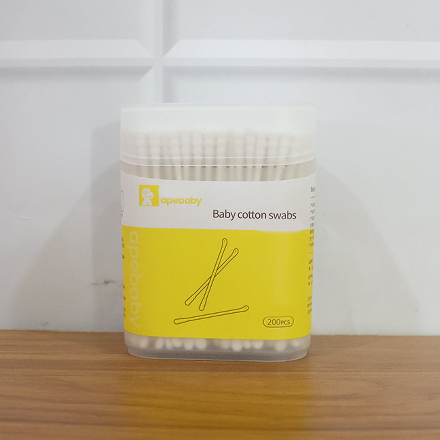 Baby Cotton Swabs – Ultra-Soft Double-Tip Safety, 200 Pc