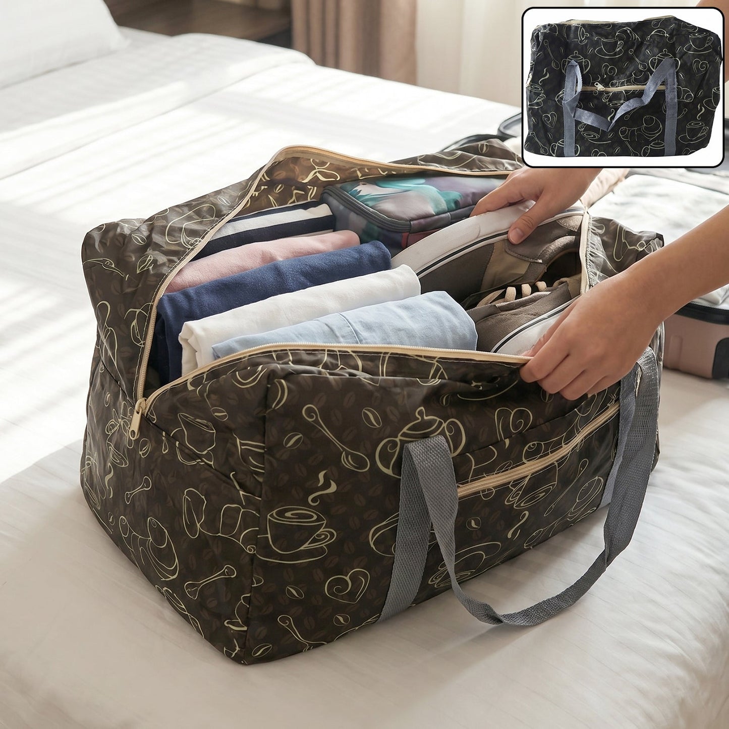 Space-Saving Storage Bag 45x30cm – Multipurpose Travel
