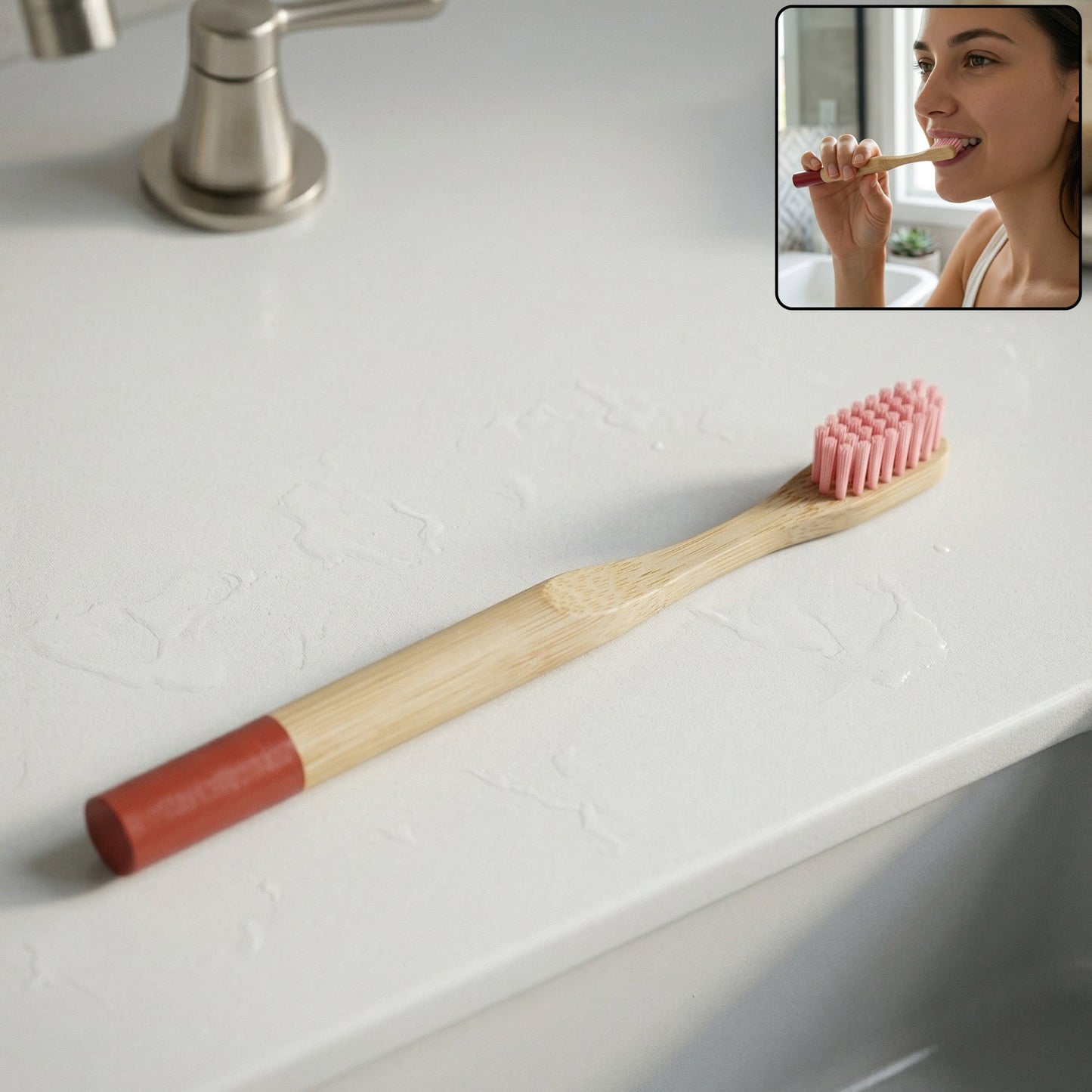 Bamboo Toothbrush – Gentle, Eco-Friendly Oral Care Solution