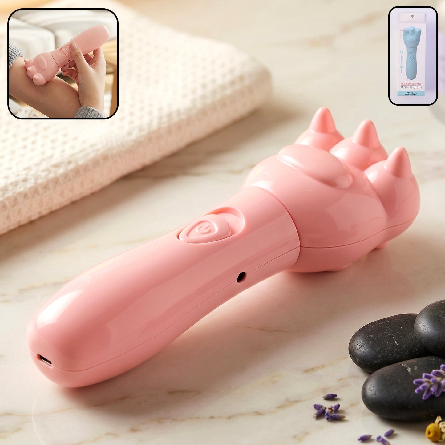 Bear Hand Massager – Soothing Relief for Itchy Skin