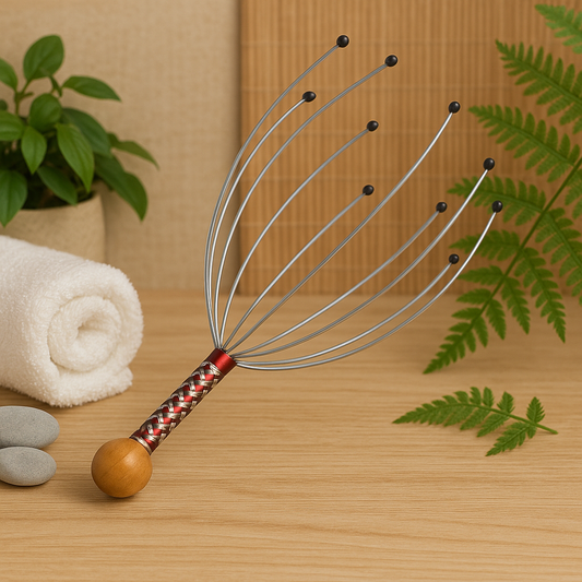 Handheld Scalp Massager – Stress Relief & Relaxation