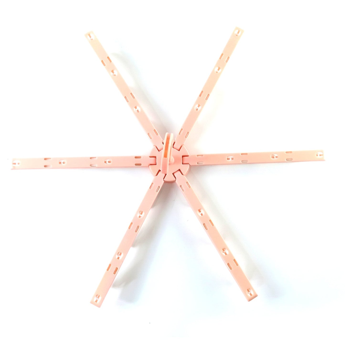 Space-Saving Clothes Drying Hanger with Clips (1 Pc)