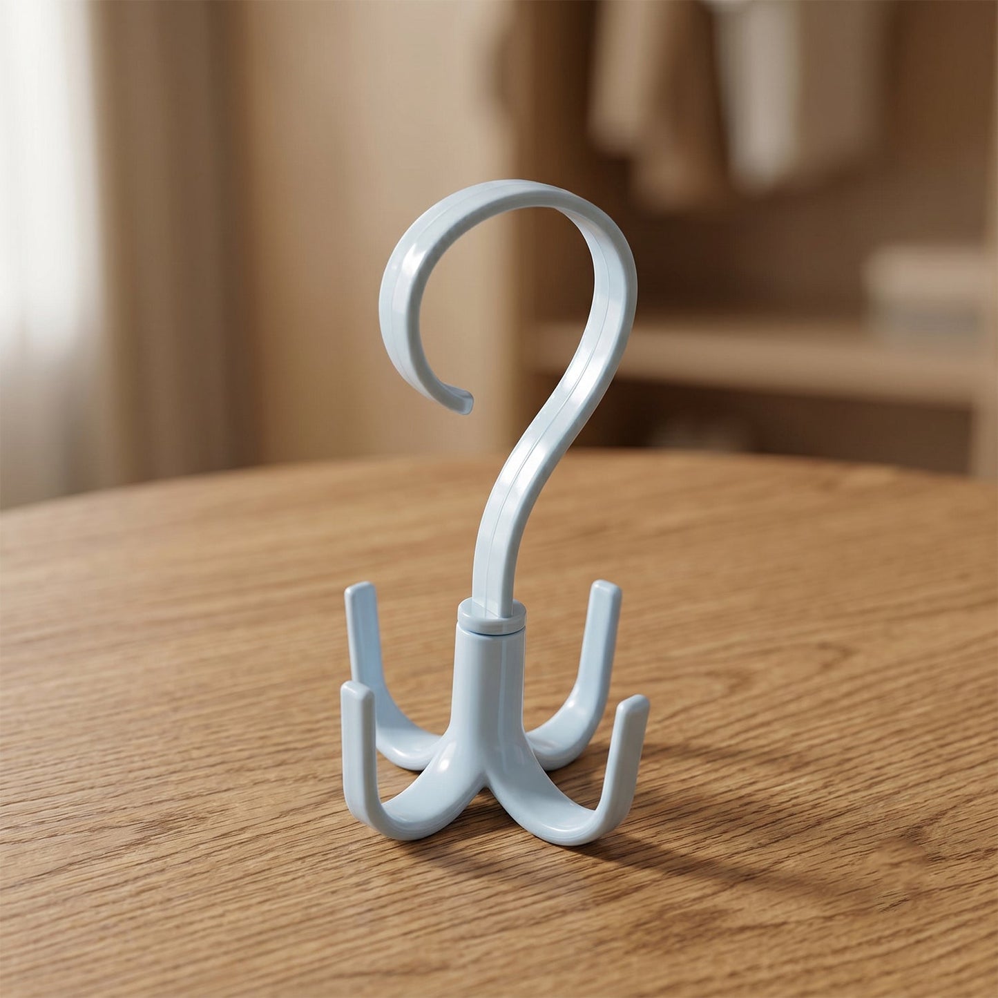 Space-Saving 360° Rotating Multipurpose Hook Hanger – Organizer