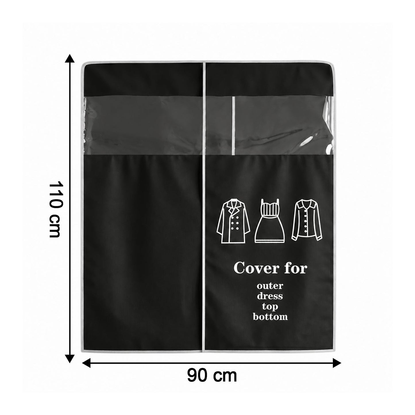 Keeps Fresh & Clean Hanging Garment Dust Cover – Keeps