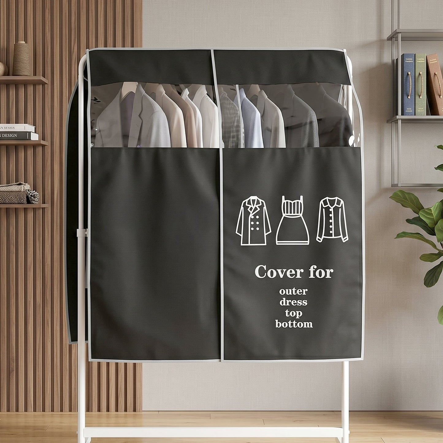 Keeps Fresh & Clean Hanging Garment Dust Cover – Keeps
