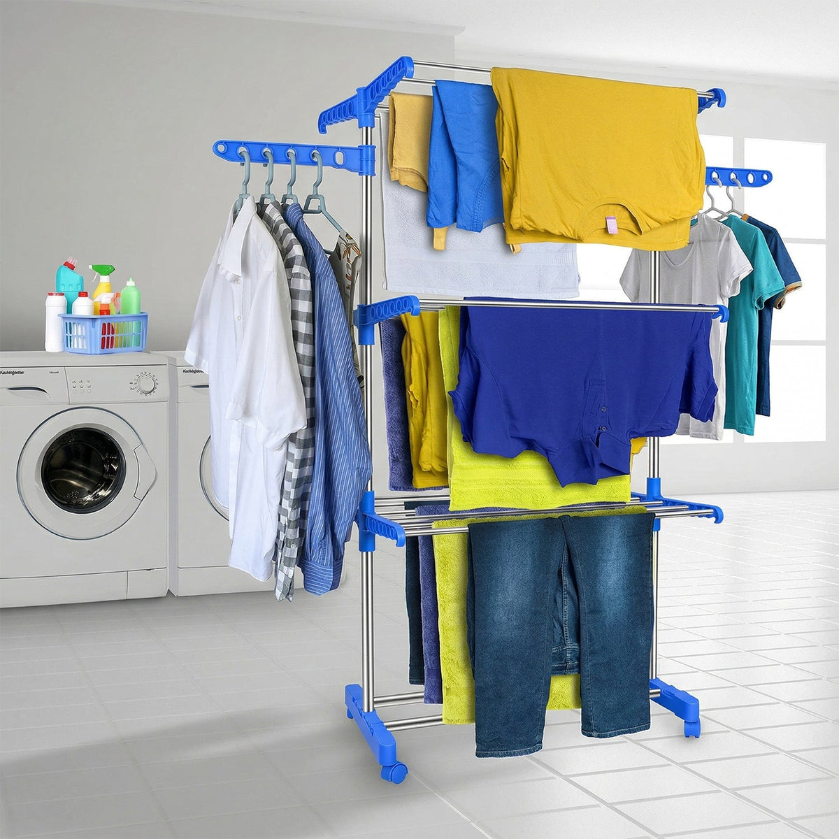 Space-Saving Clothes Drying Rack – Portable & Space-Saving