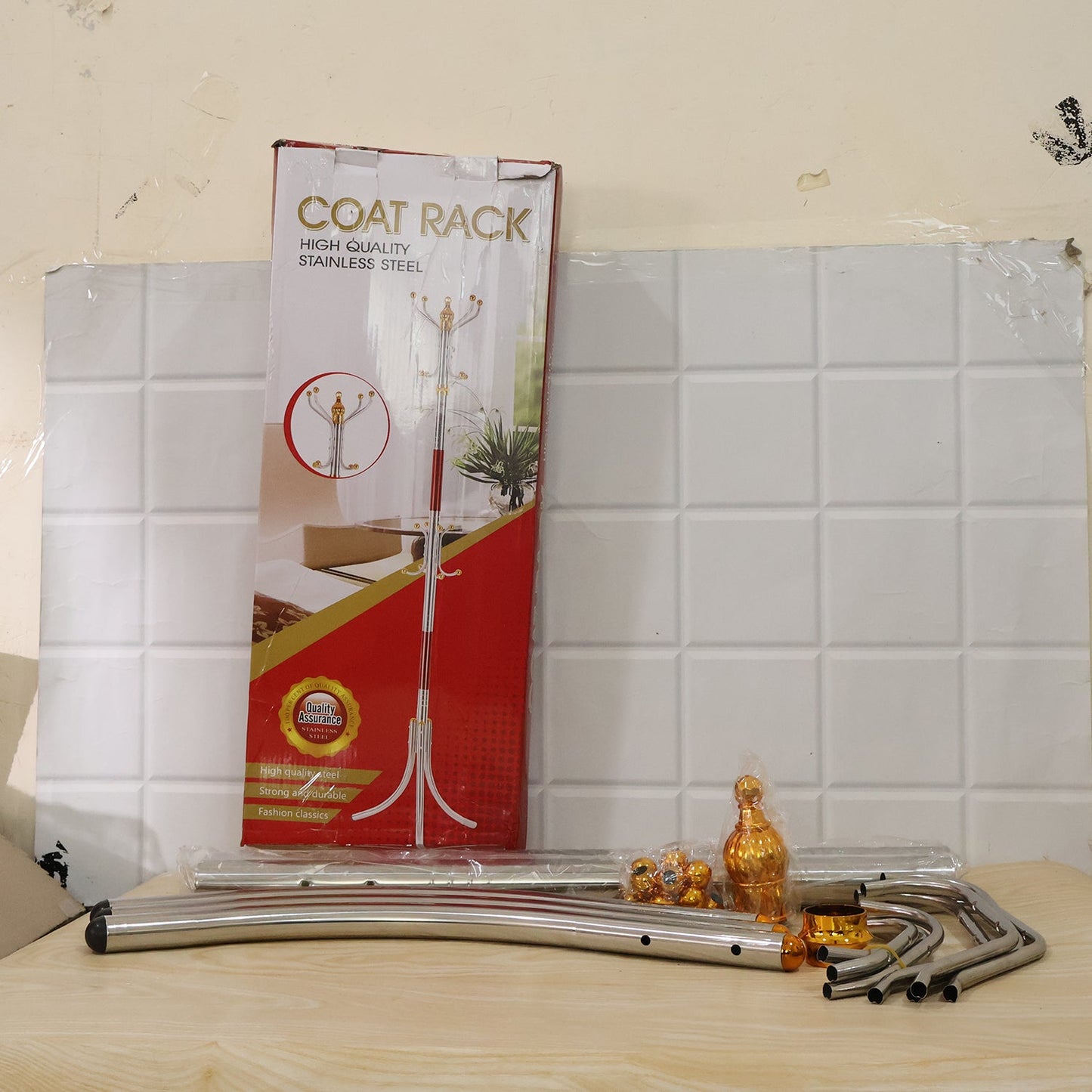 Clutter-Free Storage Multi Hook Metal Cloth Hanger (1 Pc)
