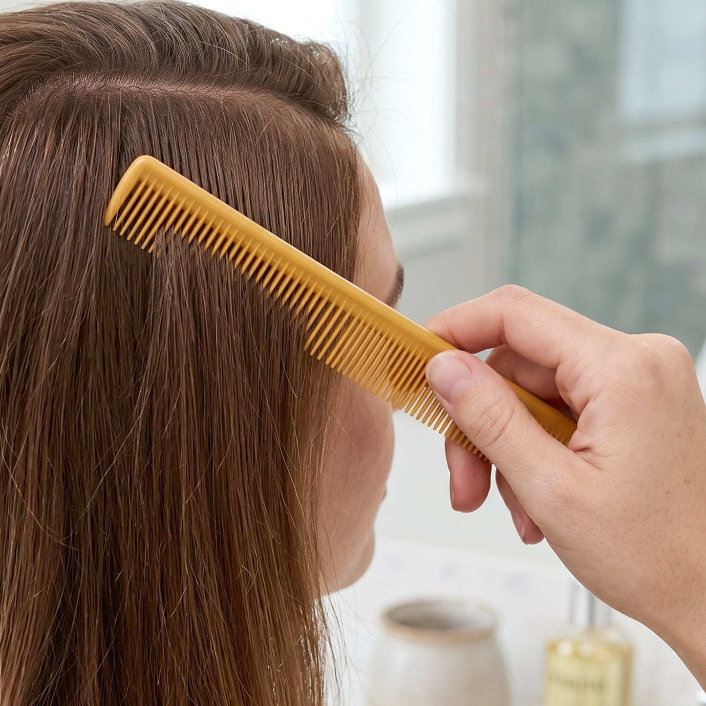 Plastic Hair Comb Set – Durable & Anti-Static for Daily Use